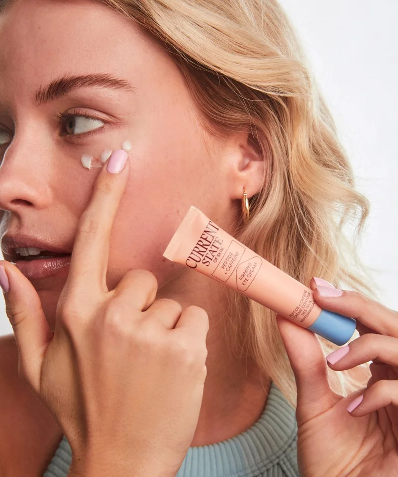 الحالة الحالية Peptide + Caffeine Firming Eye Cream